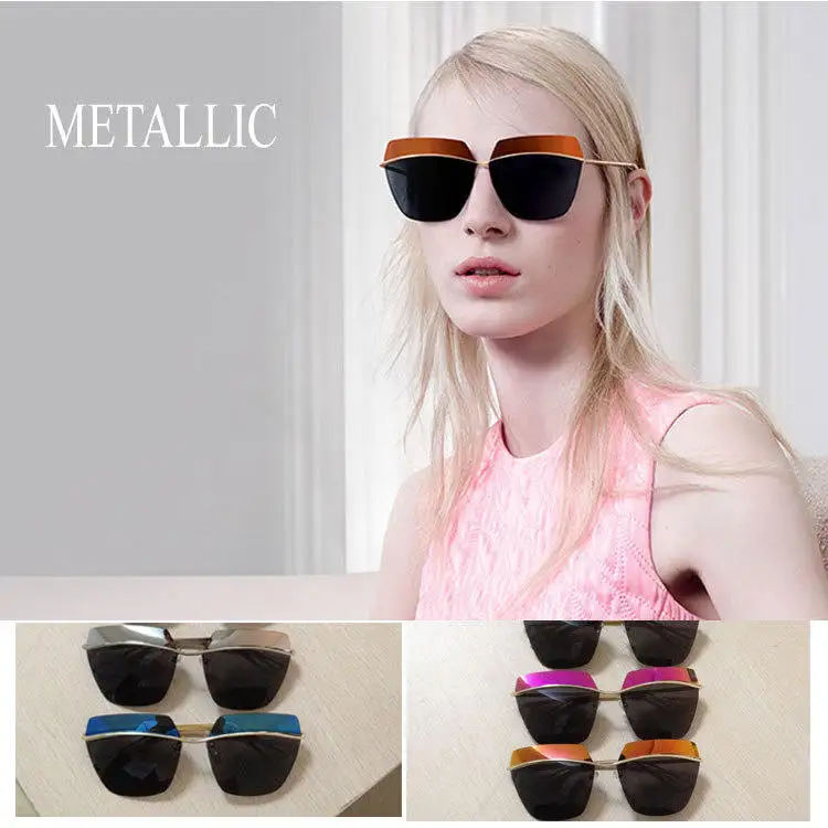 Futuristic Glasses Fashion Sunglasses Metallic Metal Hollow Leg Women'S Luxury Women Designer Brand Woman Original W207 | Аксессуары