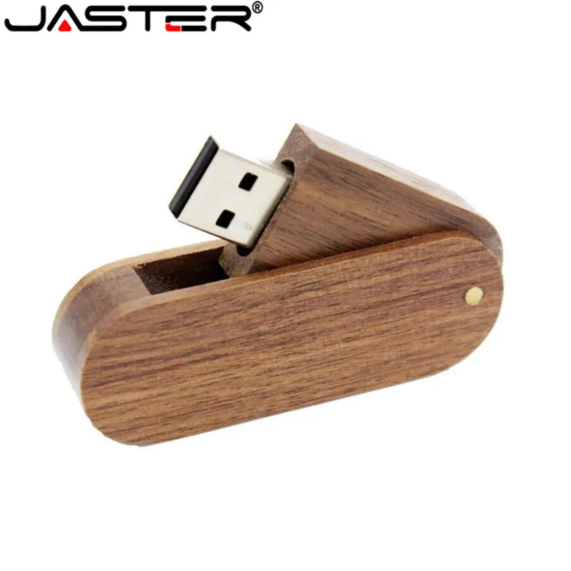 JASTER Лазерный Гравировальный вращающийся деревянный USB флэш-накопитель карта