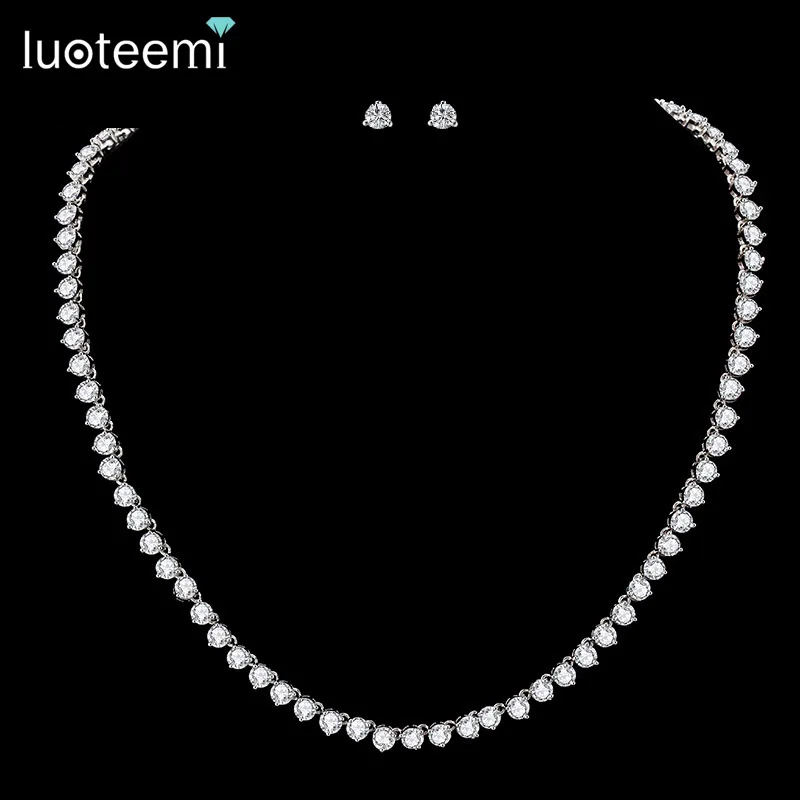 Luoteemi новые роскошные классические простые Дизайн золото-Цвет 3 зубец круглый