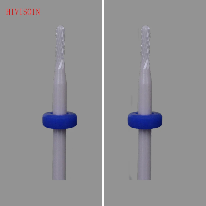 

2 Pcs/Lot Pink Ceramic Nail Drill Bit - Round Bit - M (2032.016)