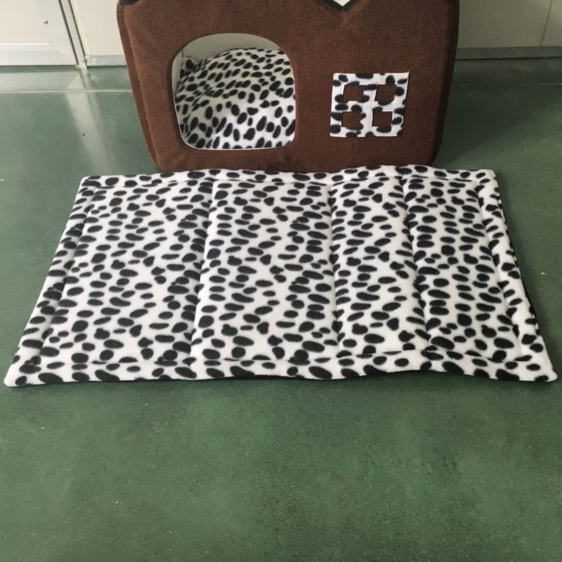 Pet Dog House Double Room Brown Bed Soft Warm 55 X 40 42 cm Product | Дом и сад