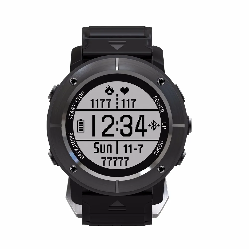 Moveski UW80C умные часы для спорта на открытом воздухе OLED 1 2 дюйма водонепроницаемые