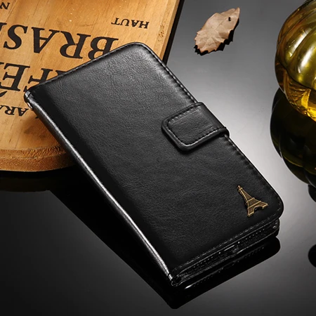 Откидной кожаный чехол-кошелек DEXP Z455 чехол HomTom R17 защитная сумка для Alcatel 1X Evolve BQ