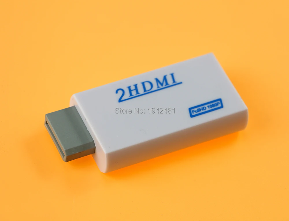 

5pcs For Wii to HDMI-compatible Adapter Converter 3.5mm Audio Video Output Full HD 720P 1080P HDTV Monitor