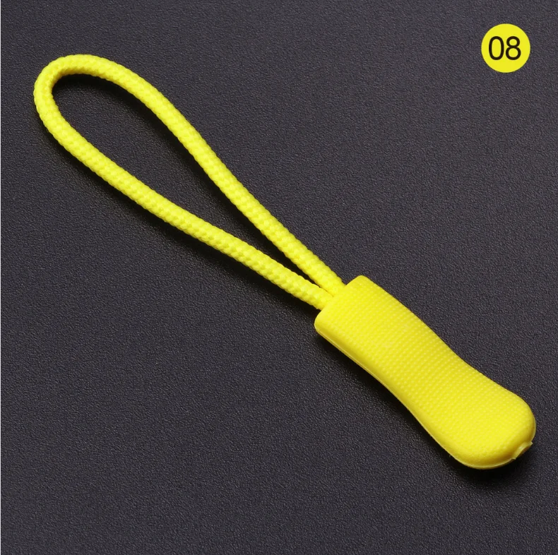 10pcs Zipper pull 29colors zipper slider suitcase slip rope puller detachable clip cord bags garment accessory | Дом и сад