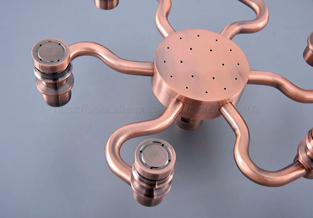 Насадка для душа дождевая в винтажном стиле 8 дюймов|Душевые насадки| |