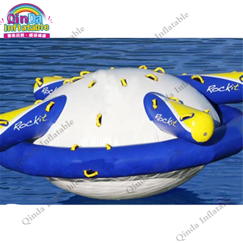5 м гигантский надувной водный гироскоп Сатурн рокер для бассейна или аквапарка