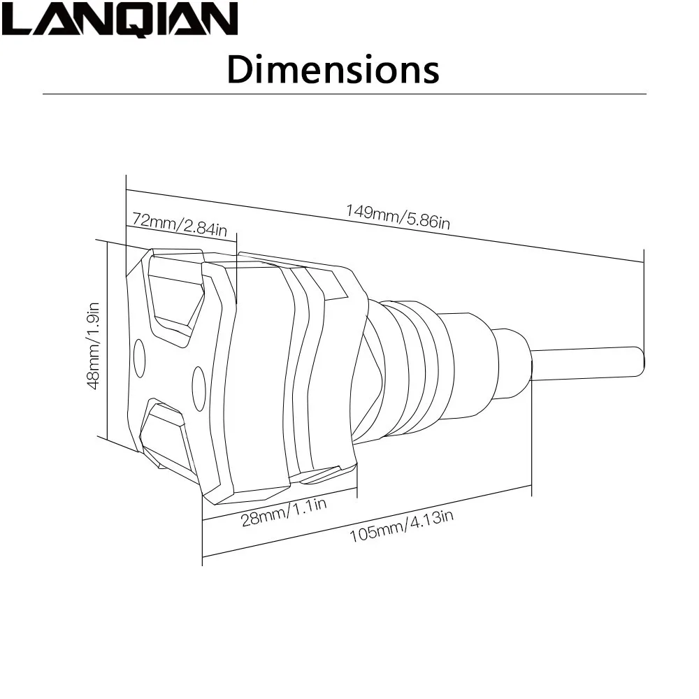 Мотоциклетная Рама слайдер защита двигателя Pad боковая для Honda CBR600 2003 2004 2005 2006 CBR 600