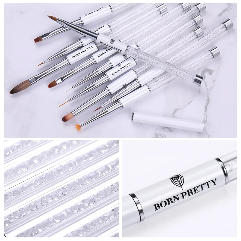 Градиентная кисть BORN PRETTY для ногтей кисти рисования нанесения маникюра
