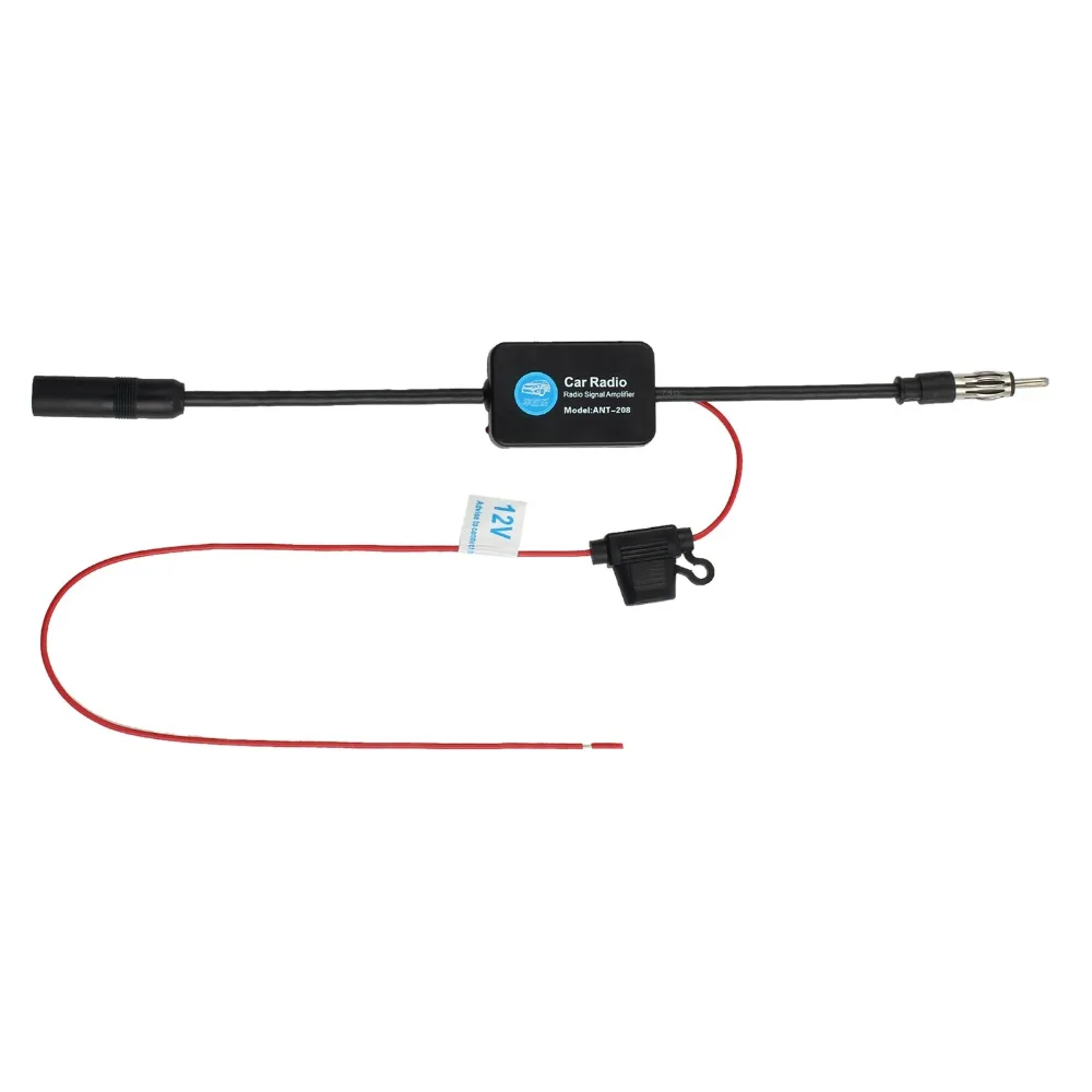 AUTOUTLET Auto Car Antenna Radio Signal AMP Amplifier Booster Strengthen ANT-208 25db 12V Waterproof | Автомобили и мотоциклы