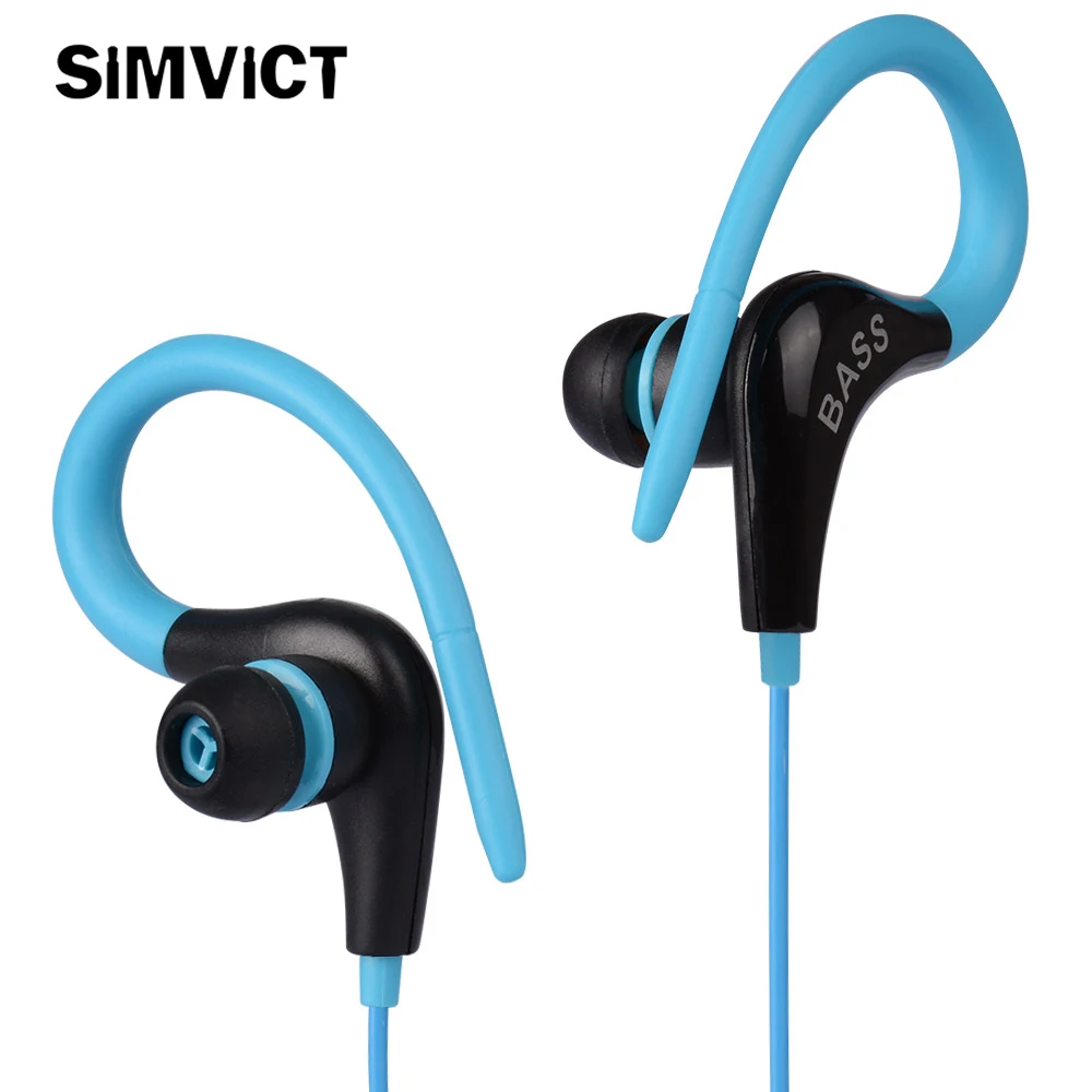Наушники SIMVICT D13 с крючком для ушей Спортивная гарнитура легкие басы бега