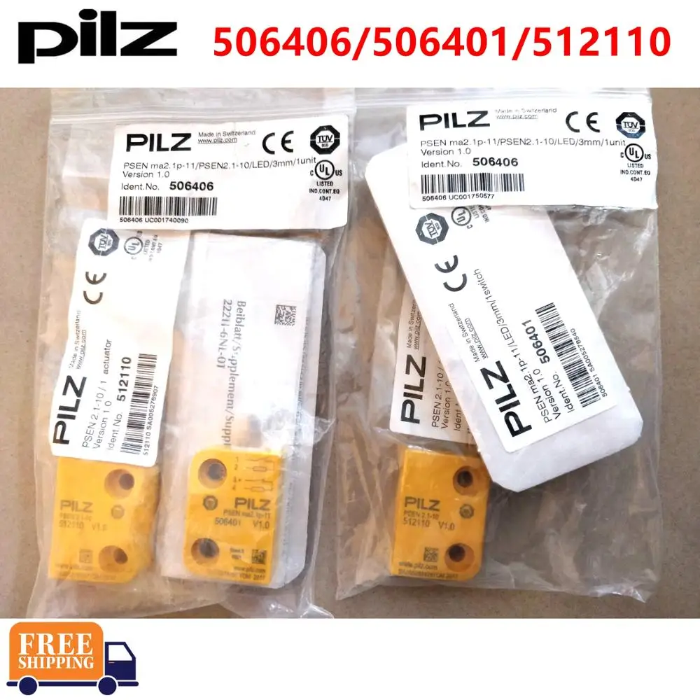 

Pilz SWITCH 506406 506401 512110 PSEN ma2.1P-11 PSEN2.1-10 Brand new original