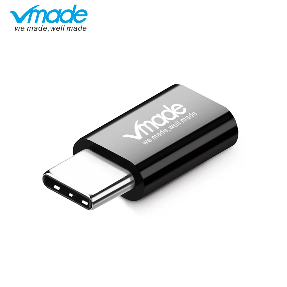 Vmade мини USB-C type-C к Micro USB конвертер для Xiaomi huawei P20 Lite Honor 10 mate 20 Pro One Plus 6 T Oneplus 5 адаптер