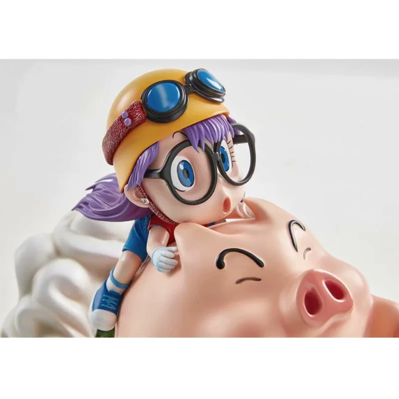 Presale Акира Торияма аниме езда свинья Arale доктор слумп смола статуя фигурка модель(Срок поставки: 60 дней) X992
