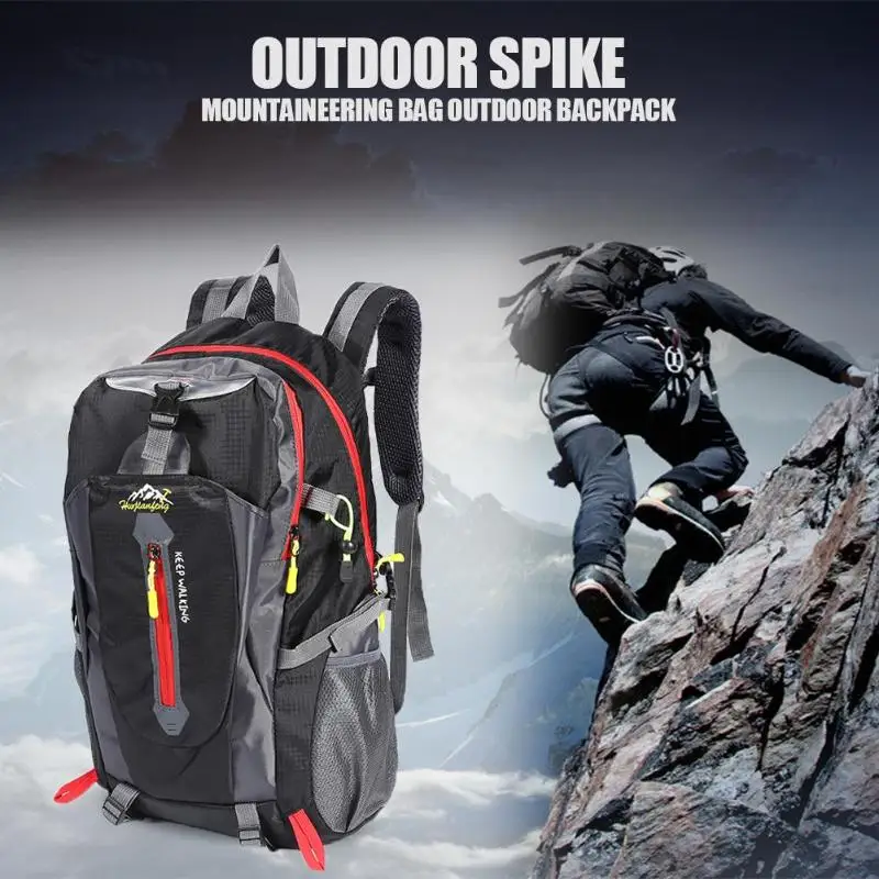 Zipper Multi-pockets Outdoor Backpacks Waterproof Molle Bag Durable Travel Bag