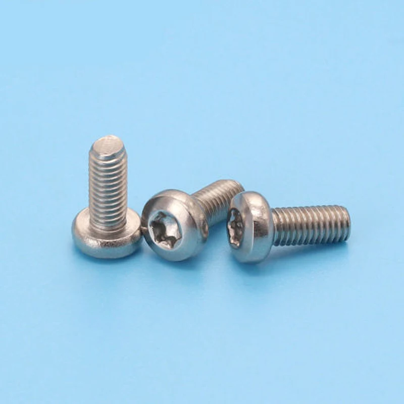 Винты M4 Torx болты с круглой головкой GB2672 из нержавеющей стали T &amp TX Размер 6 мм-35 мм