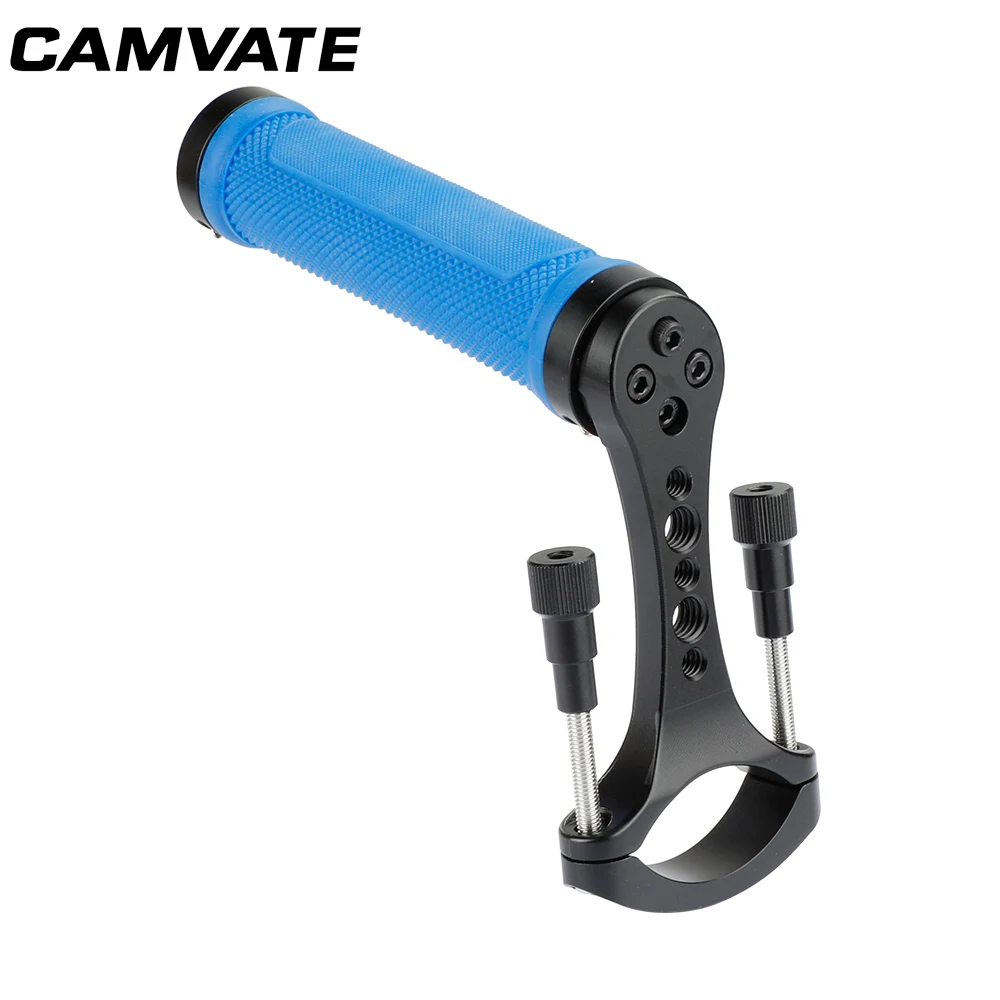 CAMVATE резиновая верхняя ручка синяя рукоятка для DSLR камеры DJI Ronin S Zhiyun Crane Plus / Moza Air 2