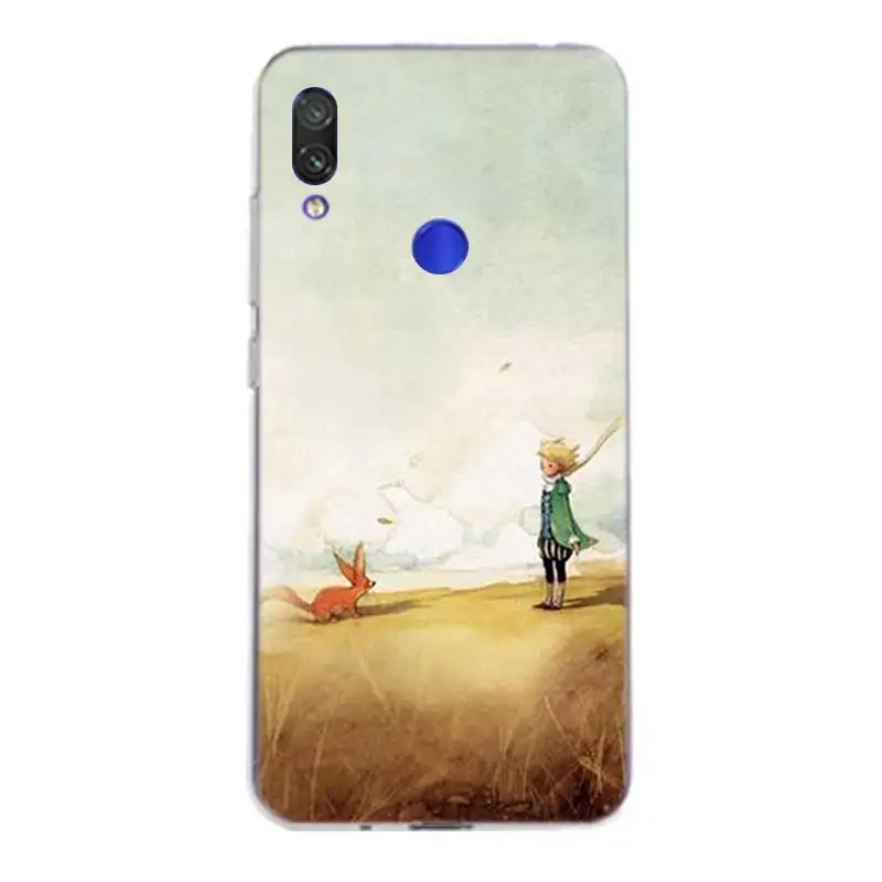 Милый силиконовый чехол для телефона с изображением Маленького принца лисы Xiaomi