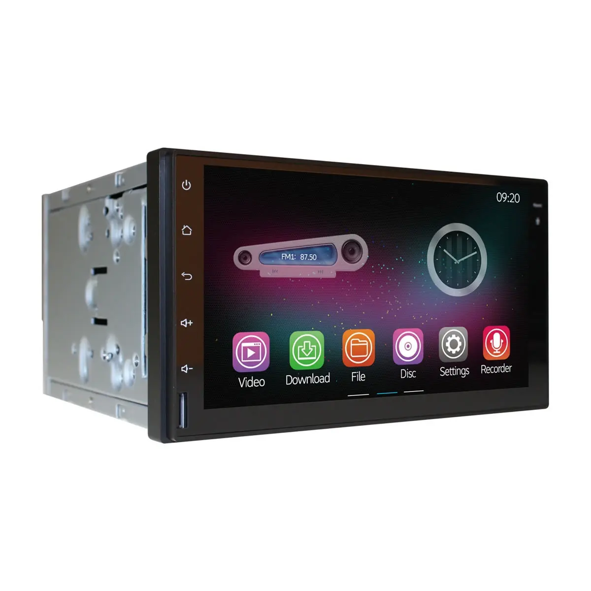 Ownice Quad Core 2 Г RAM 1024*600 Android 4.4 Универсальный Din Автомобильный Видео Плеер Радио GPS