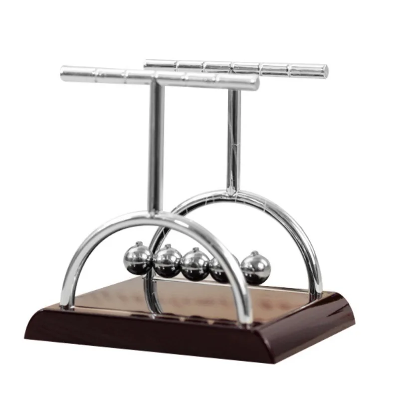 Ньютон колыбель Баланс мяч Физика Наука Маятник овальная база стенд Арка