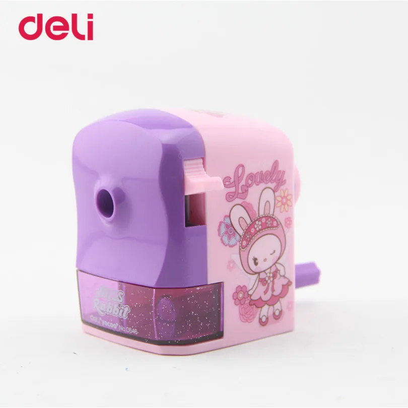 2017Deli Канцтовары точилка для карандашей kawaii Детские ручные школьные