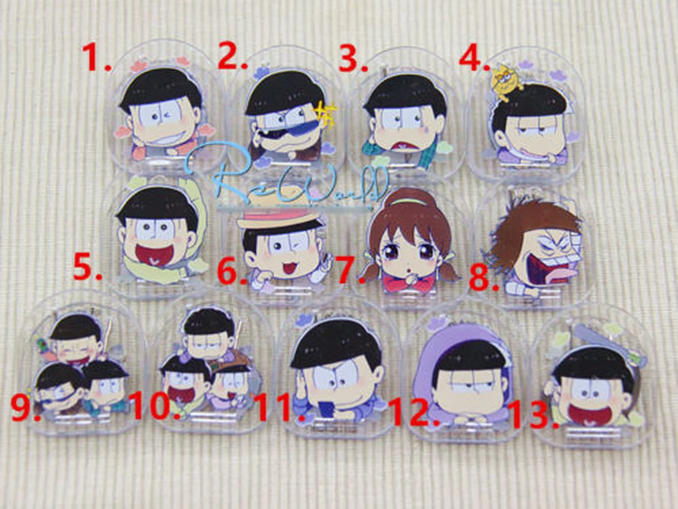 

Симпатичный акриловый зажим для бумаги T013 из аниме Osomatsu san Osomatsu-san
