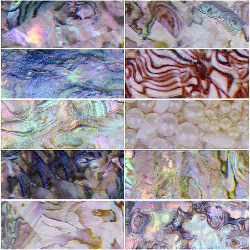 Наклейки для ногтей LuckForever 16 шт. переводные наклейки в виде звезд леопардовая