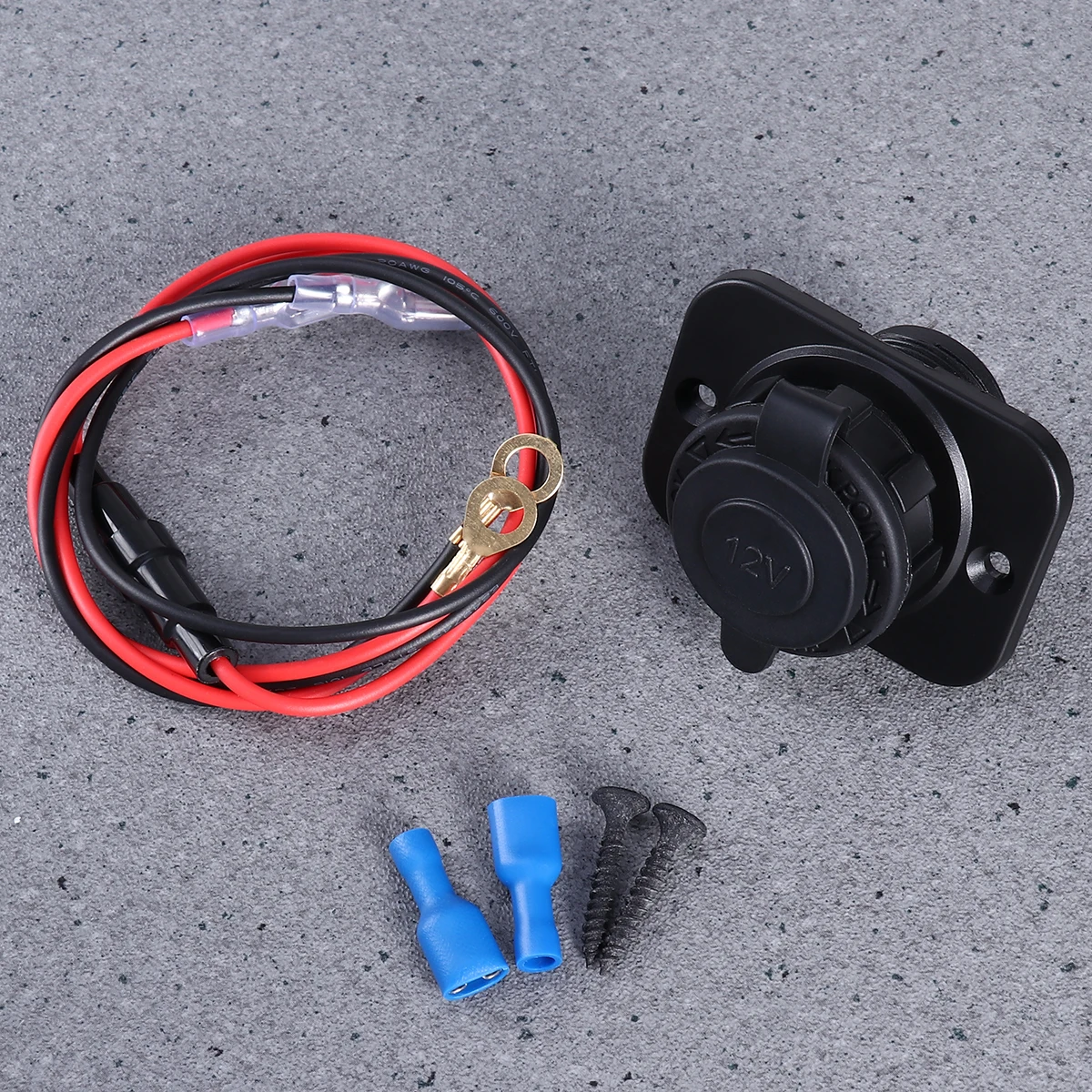 Portable Universal 12V-24V Waterproof Marine Boat Car Motorbike Cigarette Lighter Power Supply Socket Outlet Adapter Plug Kit | Автомобили