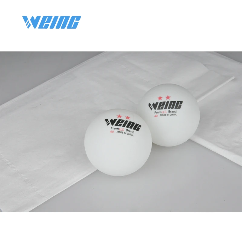 Quality 1 Box 6 WEING WT602 40mm Two-Star Seamless Table Tennis Orange Yellow White Professional Fitness Training | Спорт и