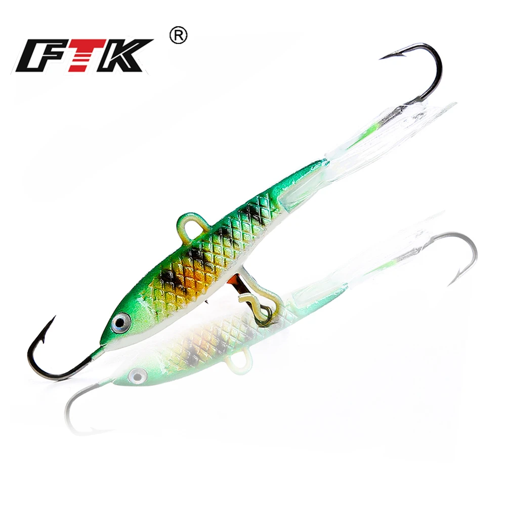 FTK 1 шт. джиг для подледной рыбалки 12 г 9 3 см приманка рыболовные крючки свинцовая