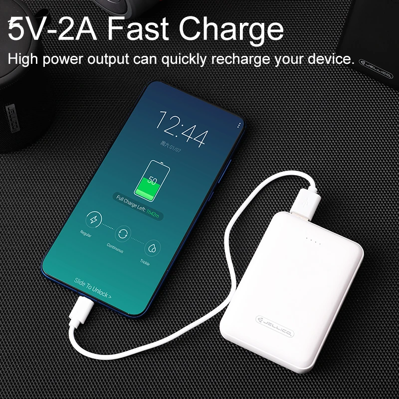 Портативный внешний аккумулятор с двумя USB портами 10000 мАч|Внешние аккумуляторы| |