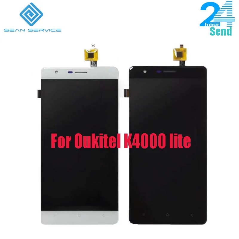 Для 100% оригинальный Oukitel K4000 lite ЖК дисплей + сенсорный экран в сборе