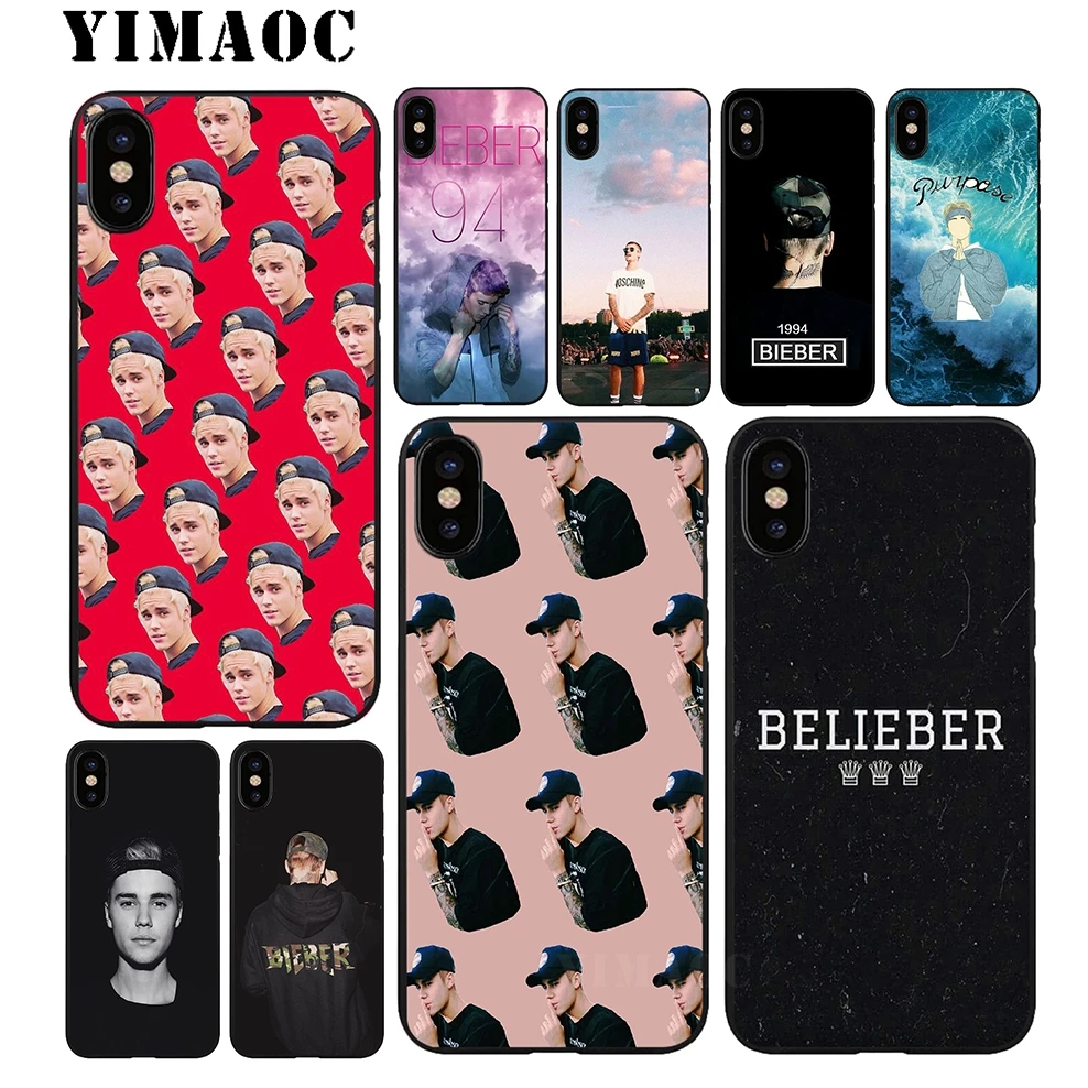 YIMAOC Джастин Бибер застенчивый мальчик Мягкий силиконовый чехол для iPhone 11 Pro Xr Xs Max