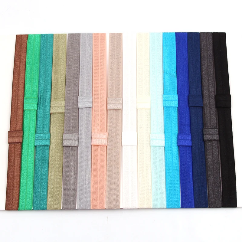 200 шт./лот эластичные повязки на голову 55 цветов Бесплатная доставка Мерцающая эластичная повязка на голову с петлей для детей и взрослых