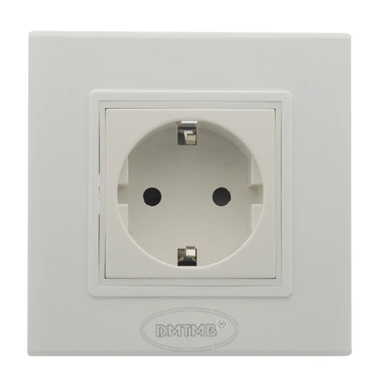 

EU AC power wall plate and support DIY