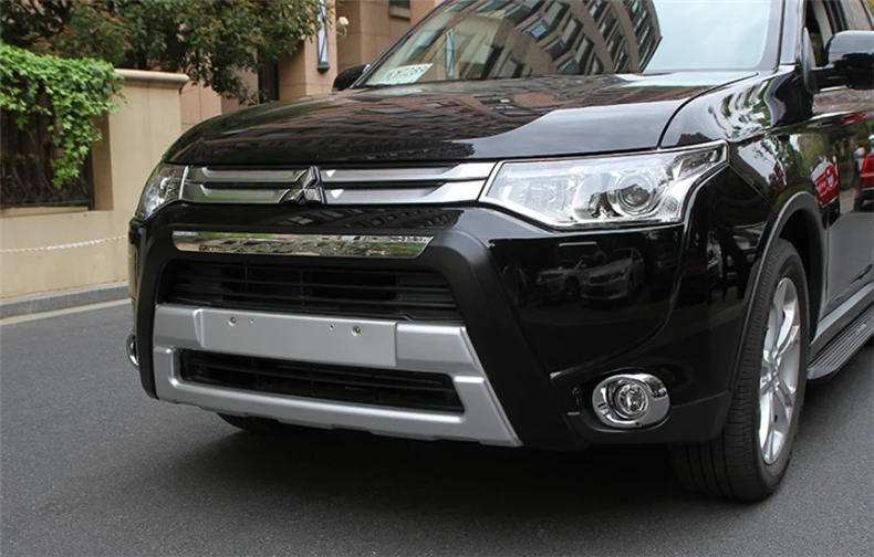 Автомобильный бампер для Mitsubishi Outlander 2013.2014.2015 пластина высокого качества ABS