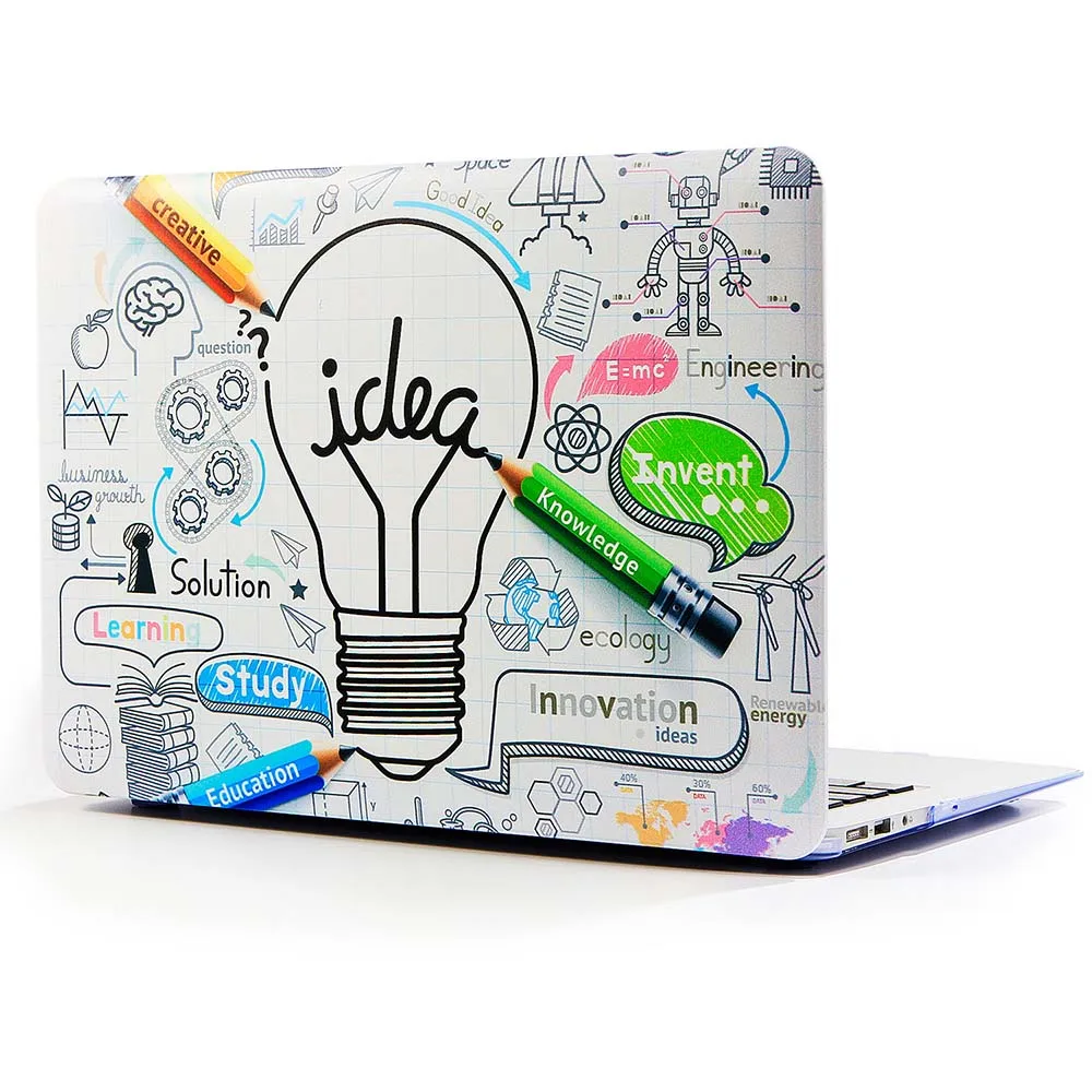 01 Carry360 печать карта Жесткий Чехол для Apple Macbook Air Pro retina Touch Bar 11 12 13 15 дюймов A1932/A1989+ крышка клавиатуры - Цвет: 01