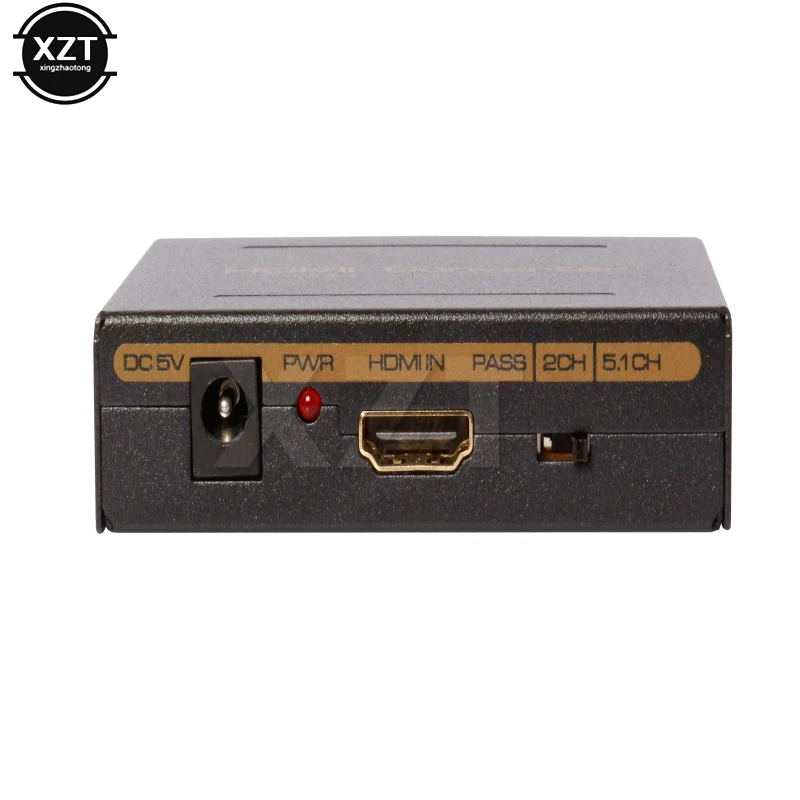 Новейший популярный аудио экстрактор HDMI + SPDIF RCA L/R преобразователь оптический