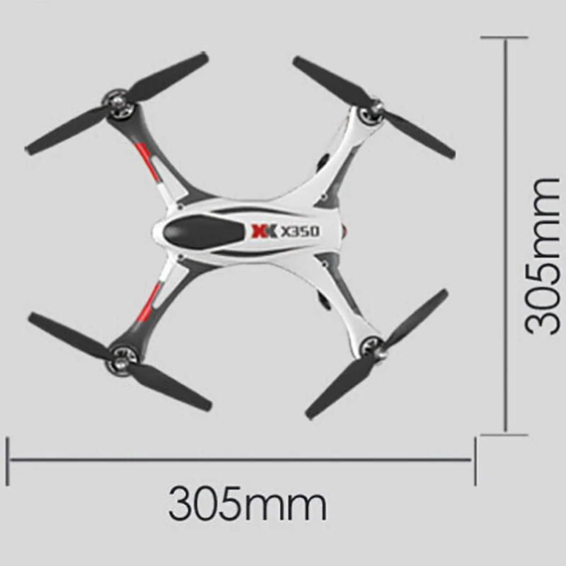 WLtoys оригинальный XK X350 с бесщеточным Мотором 4CH 6-Axis Gyro 3D 6G дистанционного