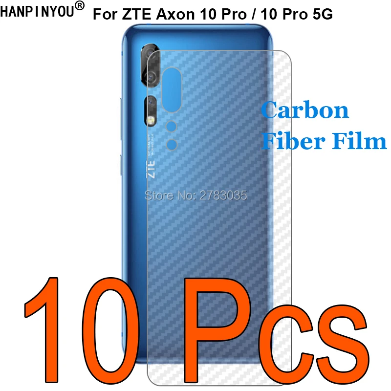 10 шт./лот для ZTE Axon Pro/10Pro 5G 6 47 &quot3D ультратонкая прозрачная задняя пленка из