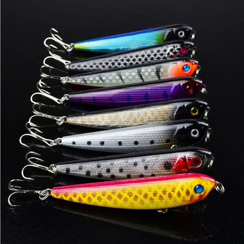 Наживка для воды 8 цветов 9 см 6 г|bass products|bait stringbass life |