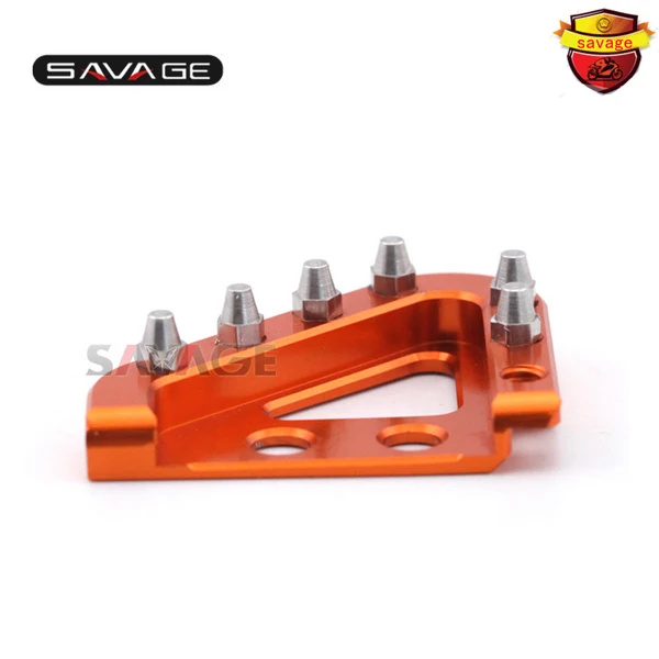 Мотоциклетные скобы из нержавеющей стали педаль заднего тормоза шаг наконечник