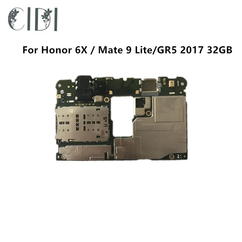 

Full Working Original Unlocked For HUAWEI Honor 6X / Mate 9 Lite/GR5 2017 32GB Motherboard Logic Mother Circuit Board