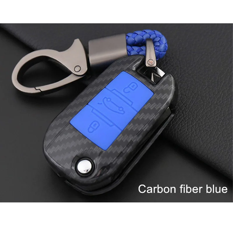 For Peugeot 301 308 308S 408 2008 3008 4008 5008 Carbon Fiber Car Remote Key Fob Cover Case Holder Protect Accessories | Автомобили и