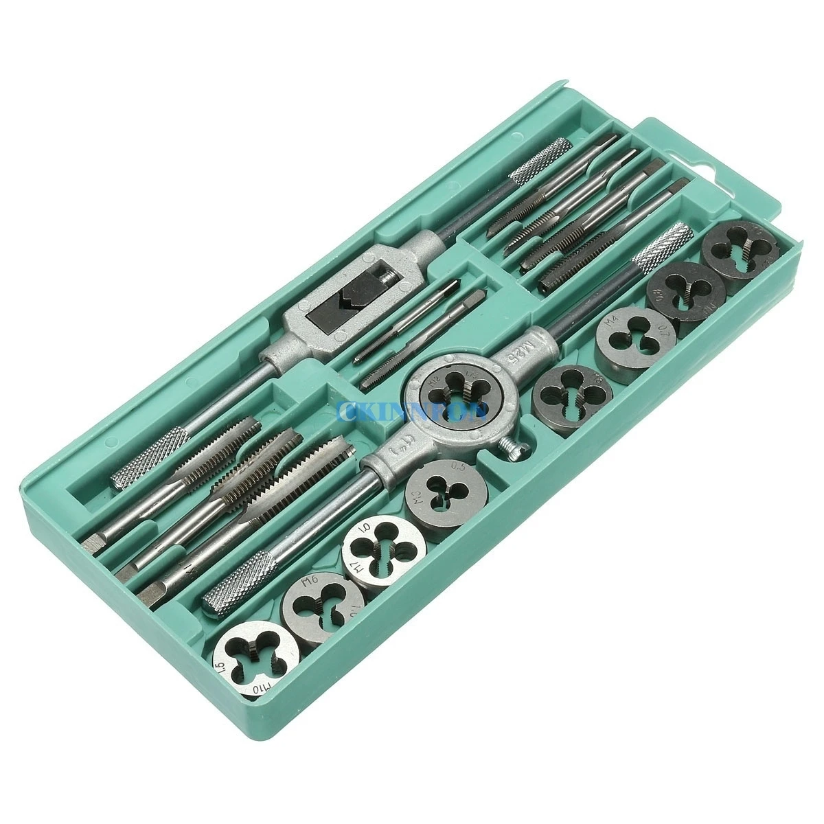 DHL 10Set* 20Pcs/Set Metric Hand Tap and Die Set M3-M12 Screw Thread Plugs Straight Taper Reamer Tools | Инструменты