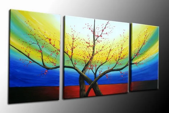 

MODERN ABSTRACT HUGE WALL Deco ART OIL PAINTING ON CANVAS NO FRAME