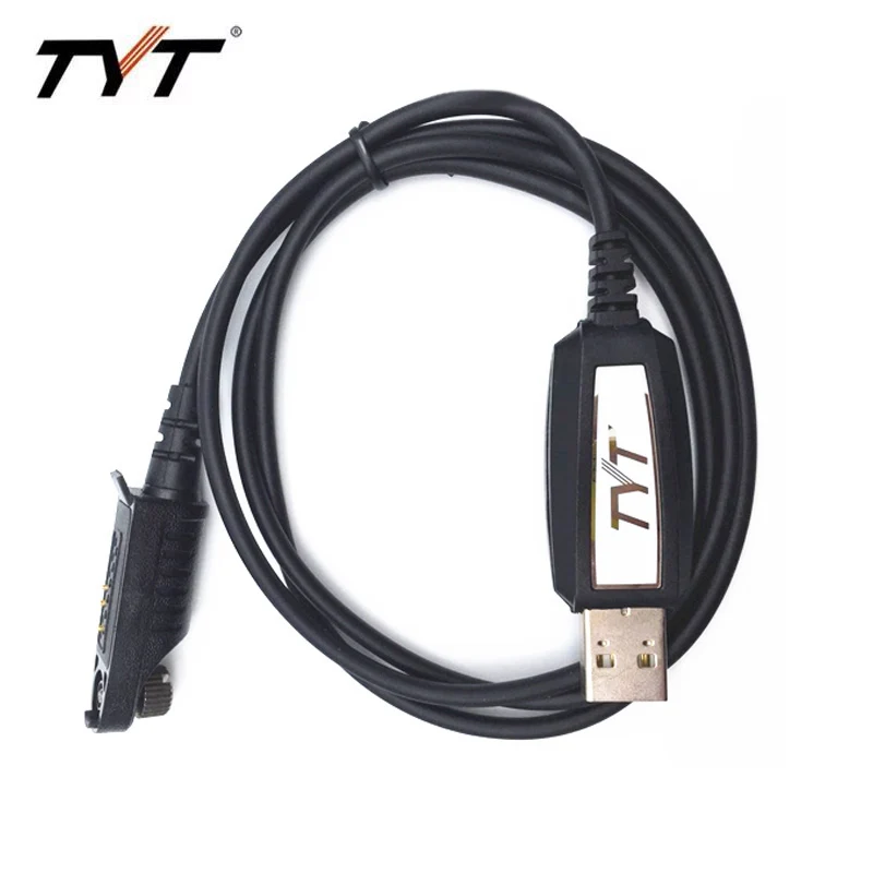 

100% Оригинальный TYT USB Кабель для программирования Win XP/ Win 7/ Win 8/Win10 для TYT IP67 MD-2017 водонепроницаемый двухдиапазонный DMR Radio