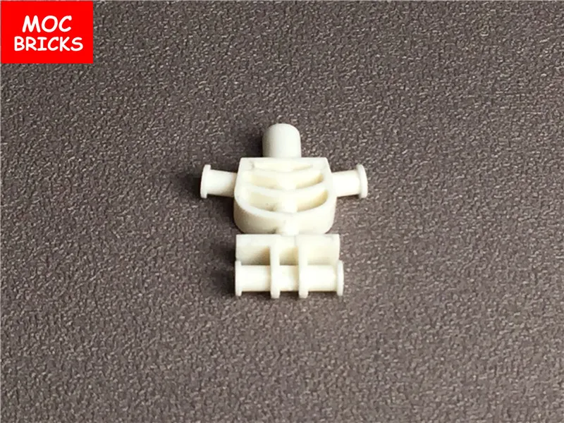Поштучная распродажа кубики MOC DIY белый светящийся Призрак Скелет сборка фигурки