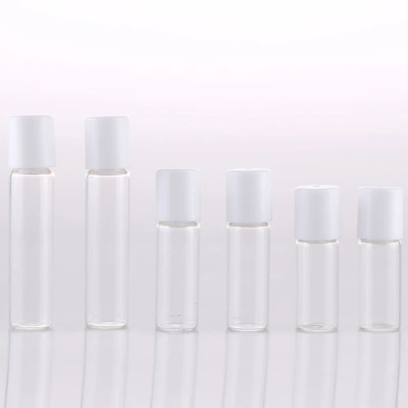 Стеклянные флаконы для духов в рулоне 5 шт./лот пустые стеклянные