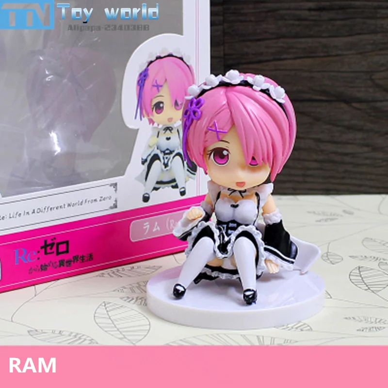 Экшн-фигурка Rem Ram Re Life in a другой мир ПВХ модели 10 см версия Q wave коллекционная